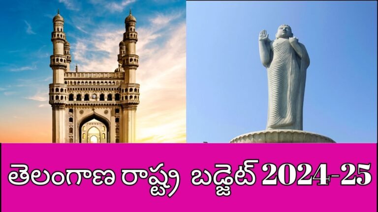 Telangana Budget 2024-25 in Telugu